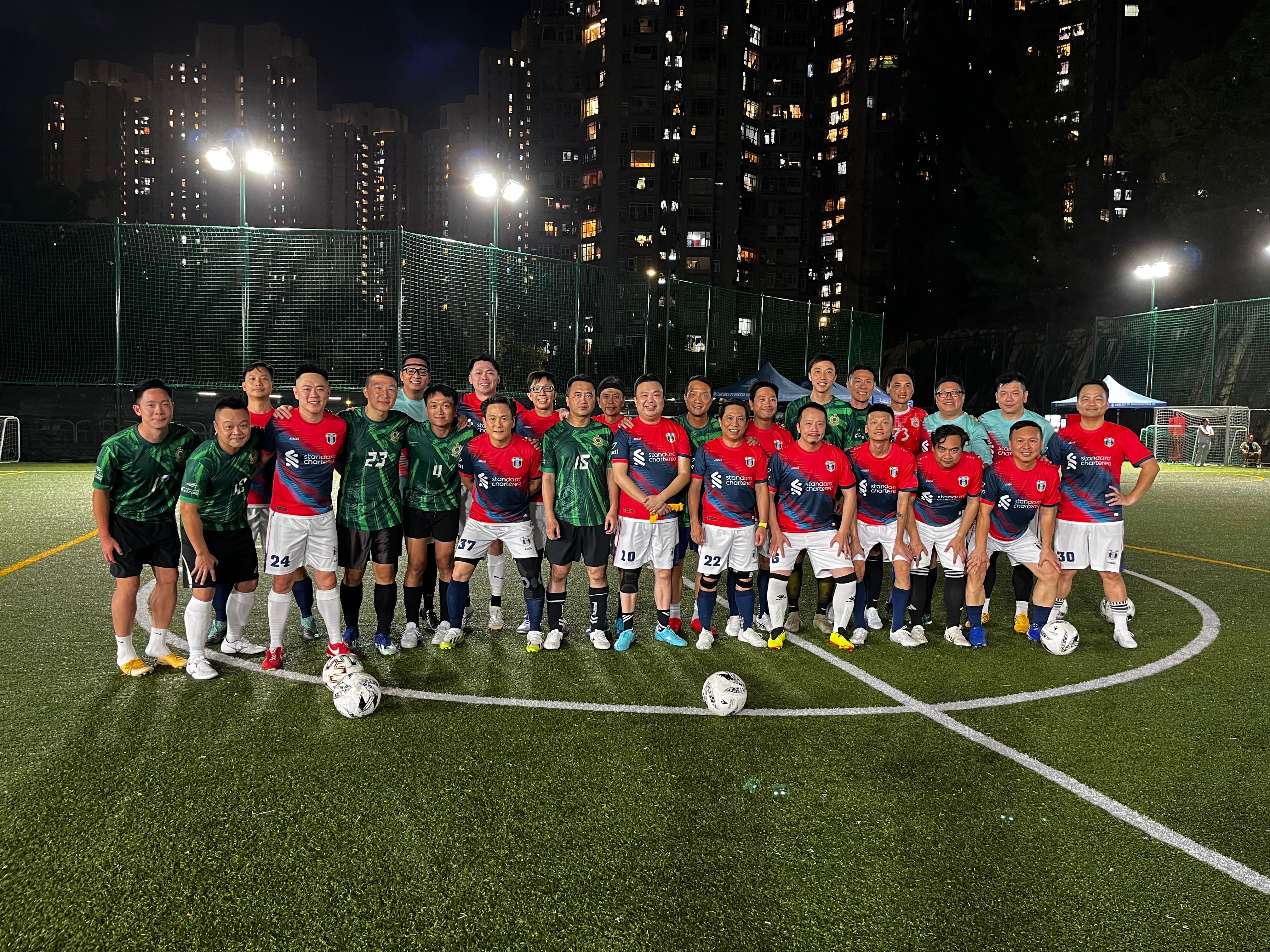 Friendly match vs 香港海關